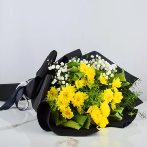 yellow flower bouquet