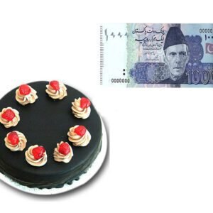 send CAKE WITH Eidi cash to Pakistan
