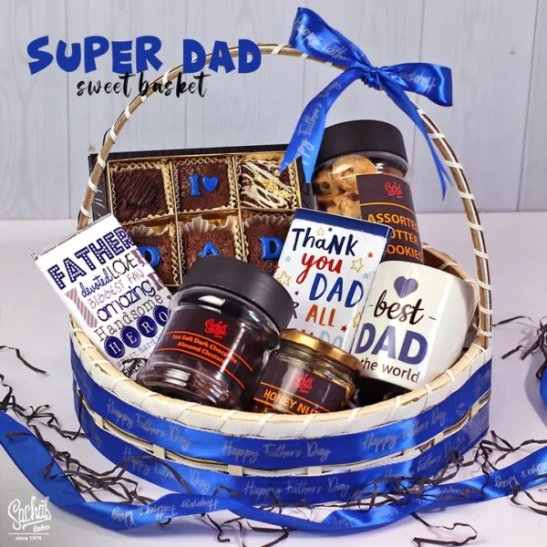 super dad basket for fathers day