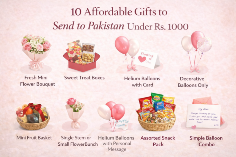 10 Affordable Gifts to Send to Pakistan Under Rs. 1000