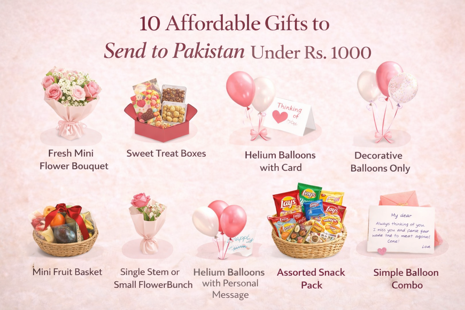 10 Affordable Gifts to Send to Pakistan Under Rs. 1000