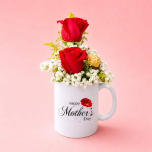 Send this Mother's Day Special beautiful Mug with flowers to your Mother on this Mother's day. Make your beloved Mother smile on this special day.