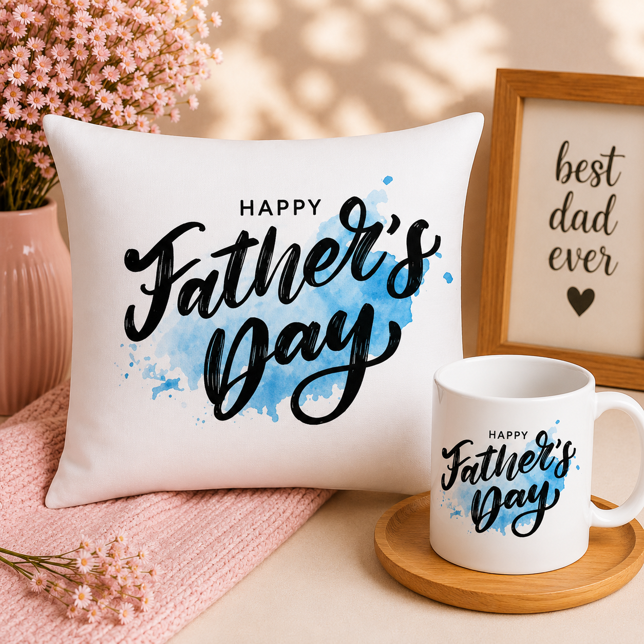 Father’s Day Mug & Cushion