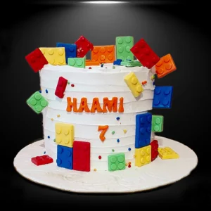 Lego Theme Cake