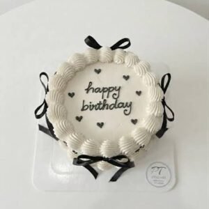 Vintage Ribbon Cake