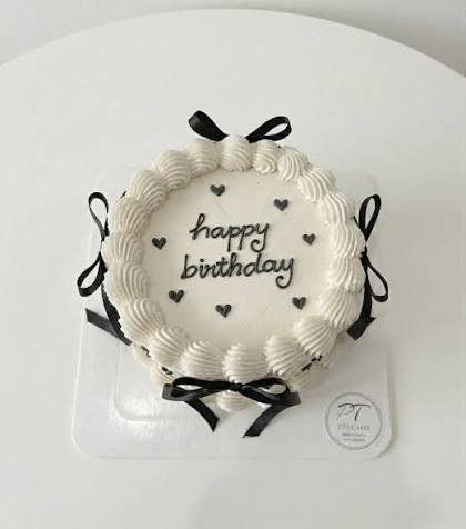 Vintage Ribbon Cake
