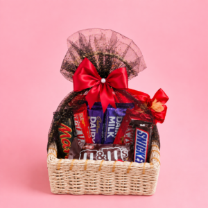 CHOCO HEART BASKET