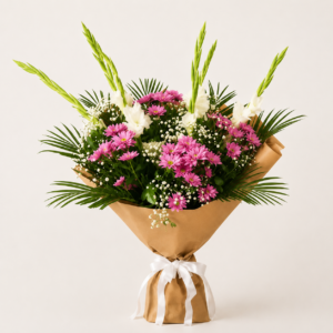Pink & White Floral Bouquet