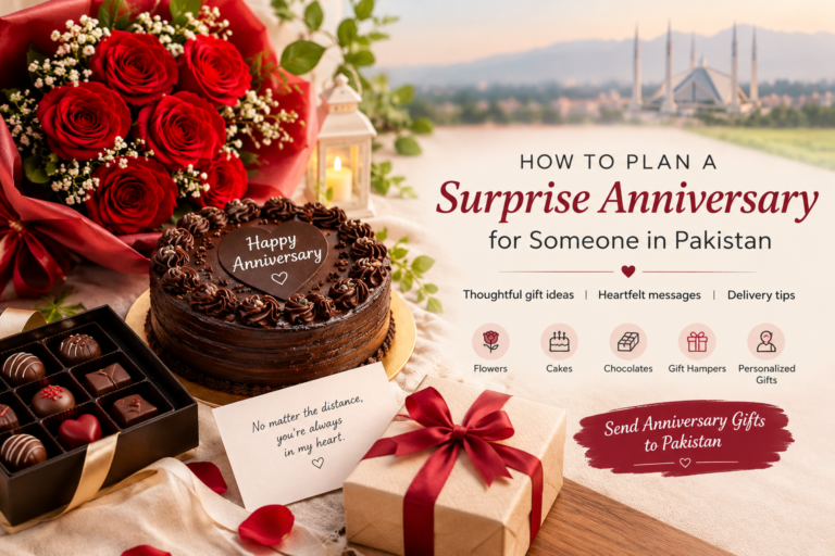 How to Plan a Surprise Anniversary for Someone in Pakistan